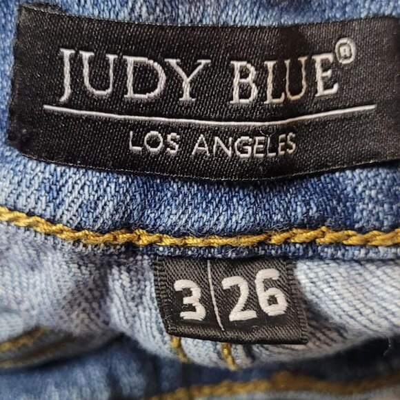 Judy Blue Straight Leg Jeans | Size 3/26 | Stretch Denim - Picture 5 of 6